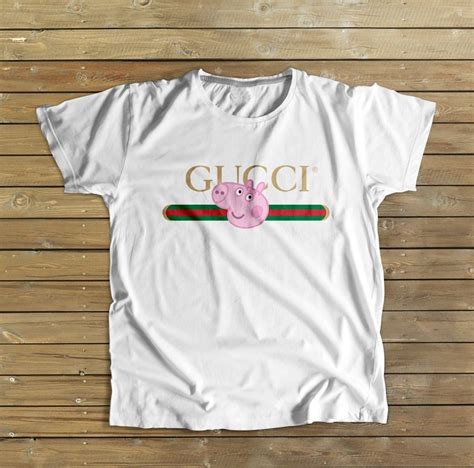 peppa pig gucci shirt etsy|gucci flying pig sweatshirt.